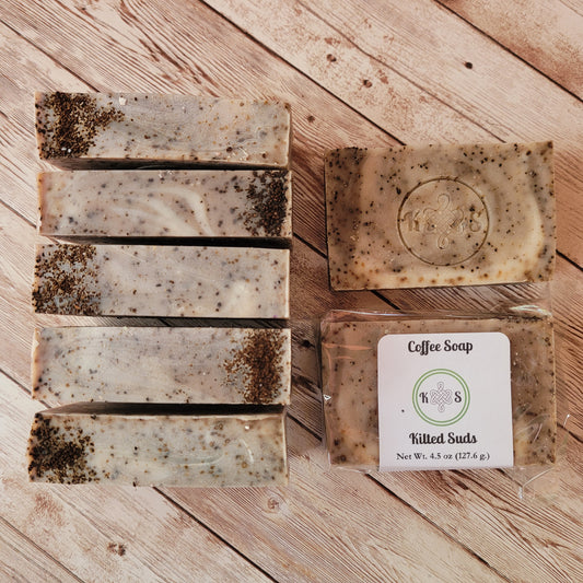 Experience Luxury with Coffee Bar Soap from Kilted Suds