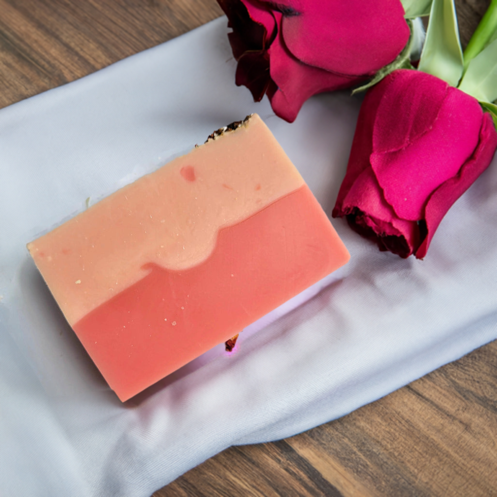 Victorian Rose Bar Soap from Kilted Suds