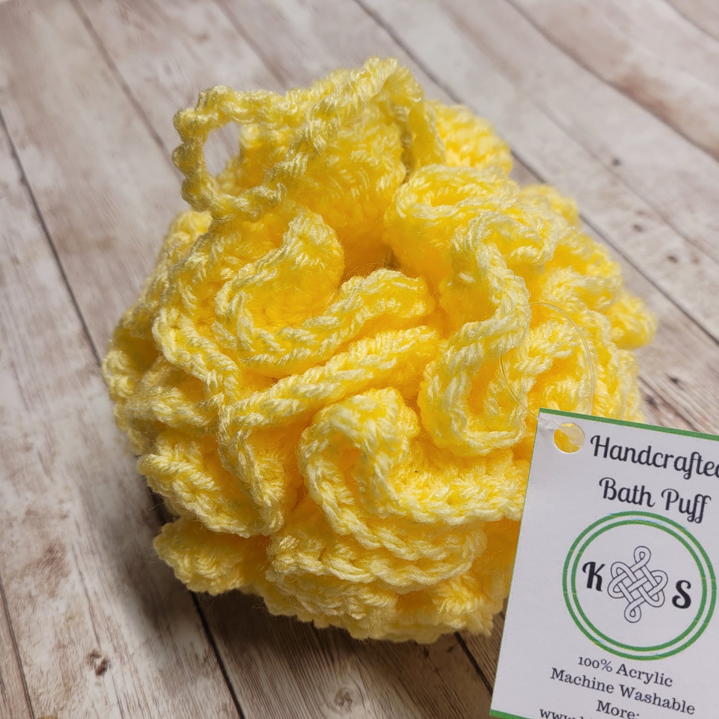 Lemon Shower Puff Bath Sponge